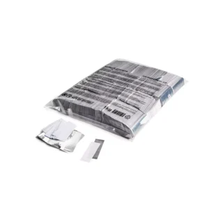 MAGICFX  SLOWFALL CONFETTI RECTANGLES WHITE AND SILVER