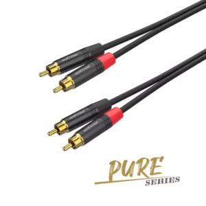 ROXTONE - PURE SERIES SIGNAL LEAD 2 RCA M – 2 RCA M 2M