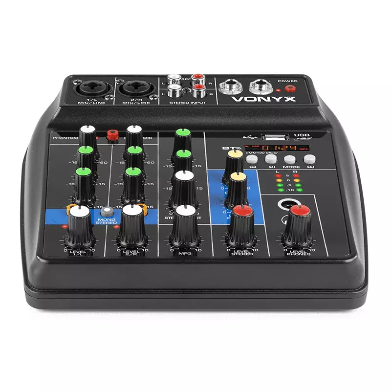 VONYX VMM-100 MUSIC MIXER 3-CH DSP/BT/USB - Image 11