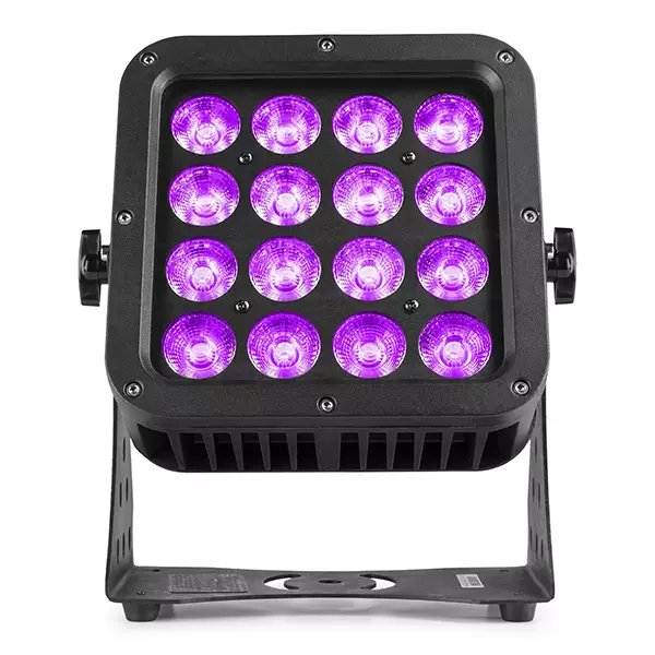 BEAMZPRO STARCOLOR128 LED FLOOD LIGHT IP65 16x 8W RGBW - Image 3