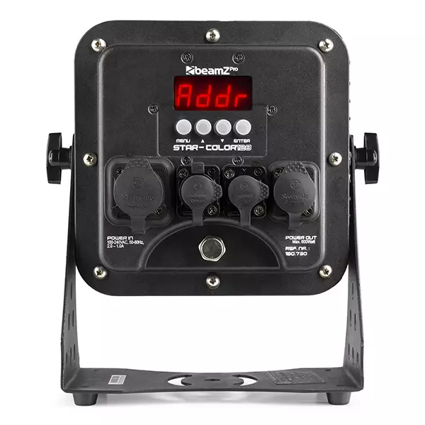 BEAMZPRO STARCOLOR128 LED FLOOD LIGHT IP65 16x 8W RGBW - Image 4
