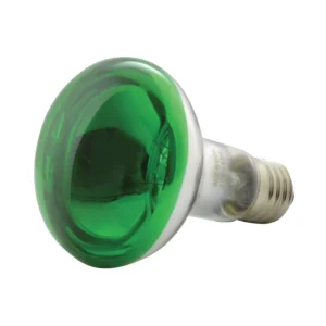 QTX R80-G COLOURED REFLECTOR LAMP GREEN E27