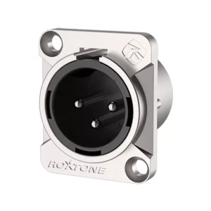 ROXTONE CONNECTOR XLR CHASSIS MOUNT MALE