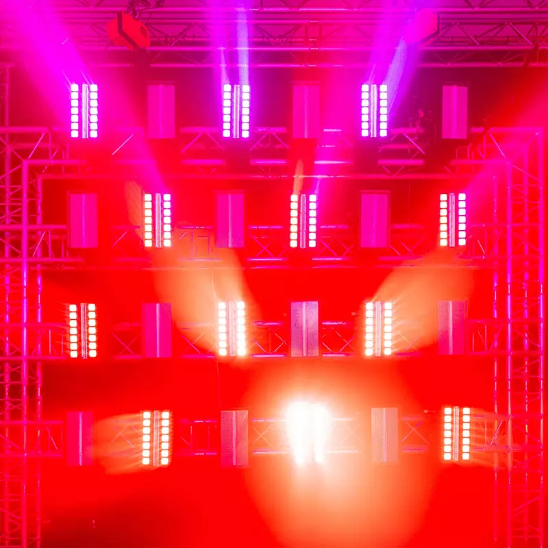 BEAMZPRO NUKE1 LED COMBI IP65 96x 10W STROBE 14x 40W BEAM RGBWCW - Image 16