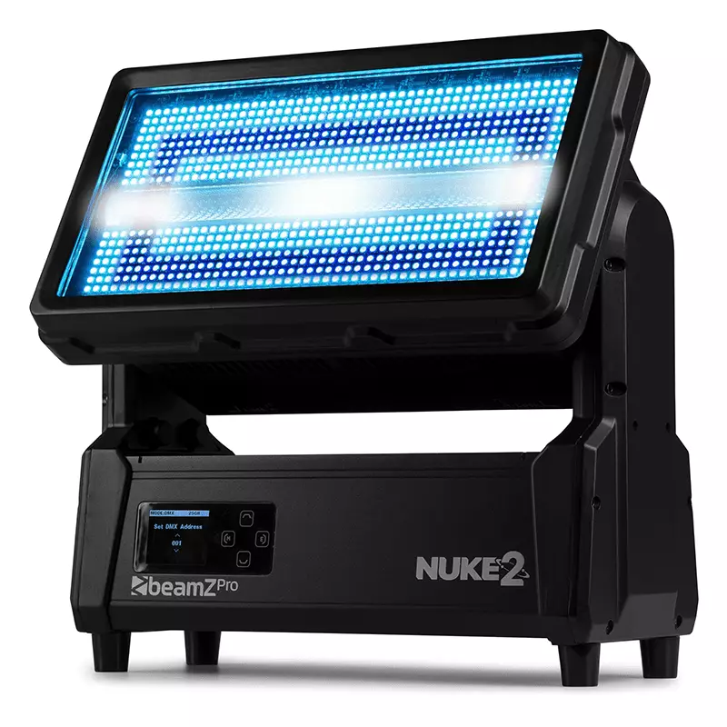 BEAMZPRO NUKE2 LED COMBI IP65 96x 10W STROBE 864x 0.5W WASH RGBCW - Image 3
