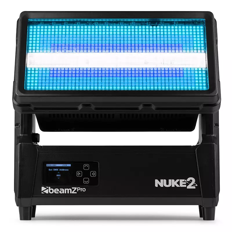 BEAMZPRO NUKE2 LED COMBI IP65 96x 10W STROBE 864x 0.5W WASH RGBCW - Image 5