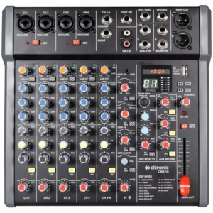 CITRONIC CMB-10 MUSIC MIXER 5-CH DSP/BT/USB/PC