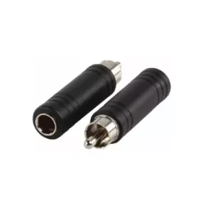 TVA ADAPTOR RCA MALE TO 6.3mm MONO FEMALE